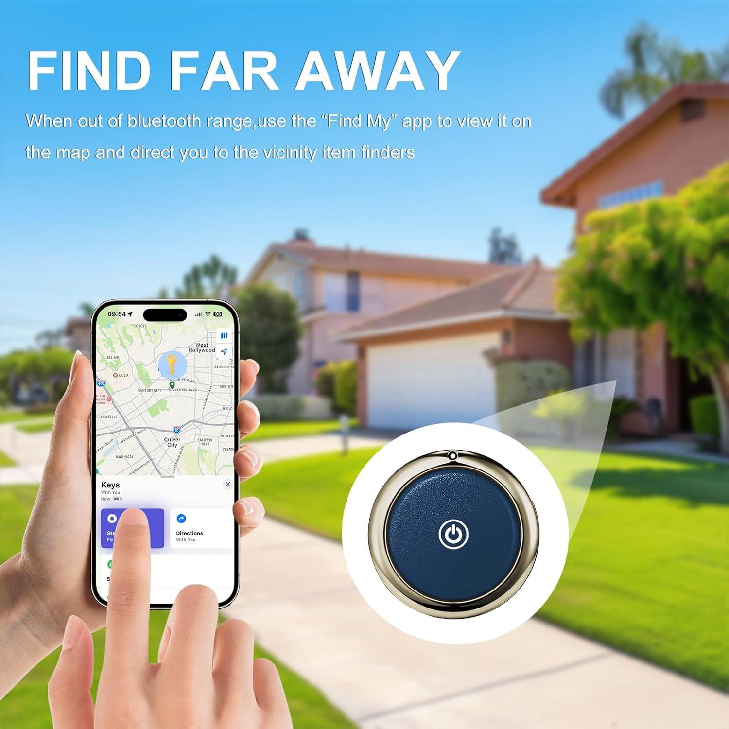 Air Tracker Etiqueta GPS para iOS - Smart LB - Azul Oscuro