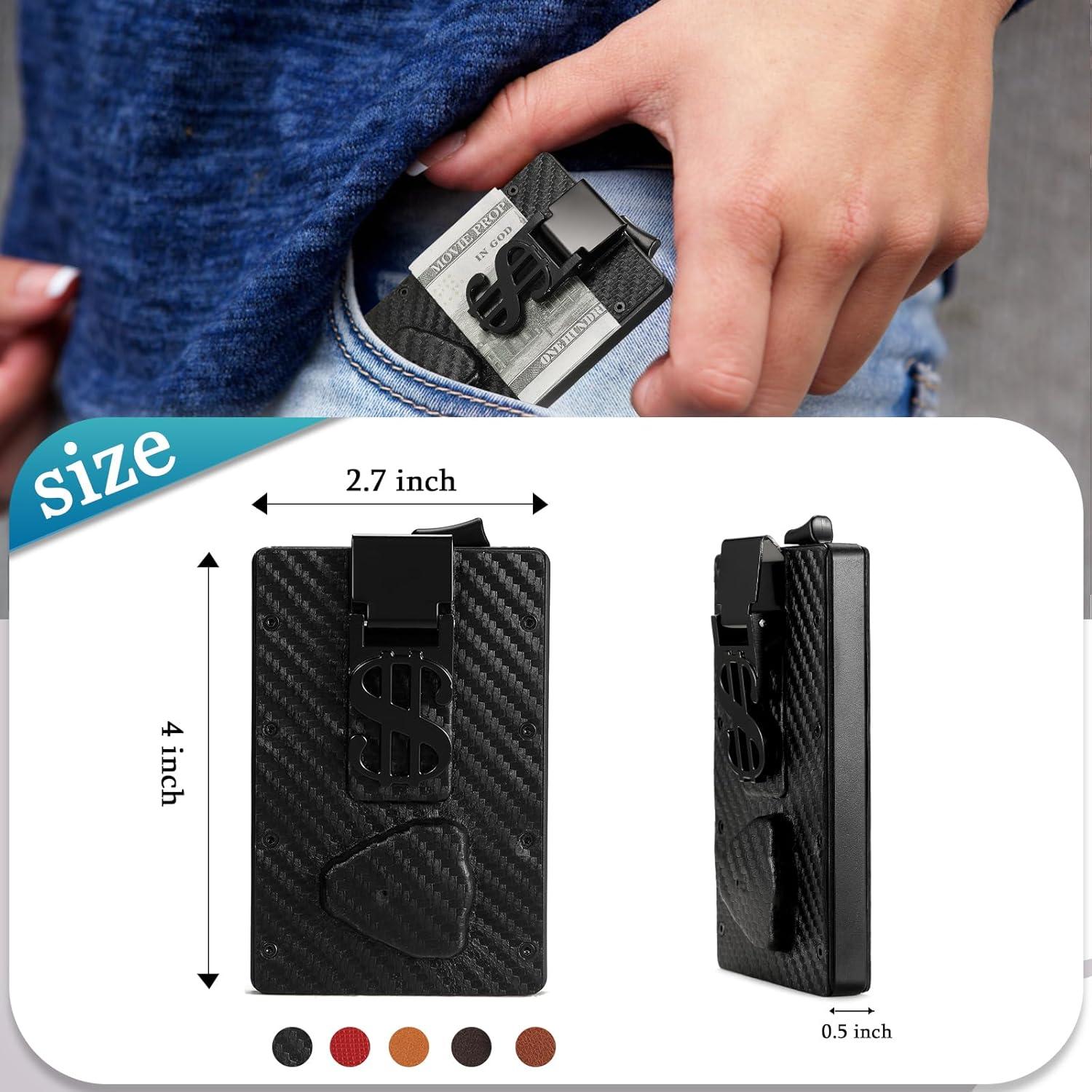 Billetera Inteligente de Cuero para Hombres con Rastreador Apple