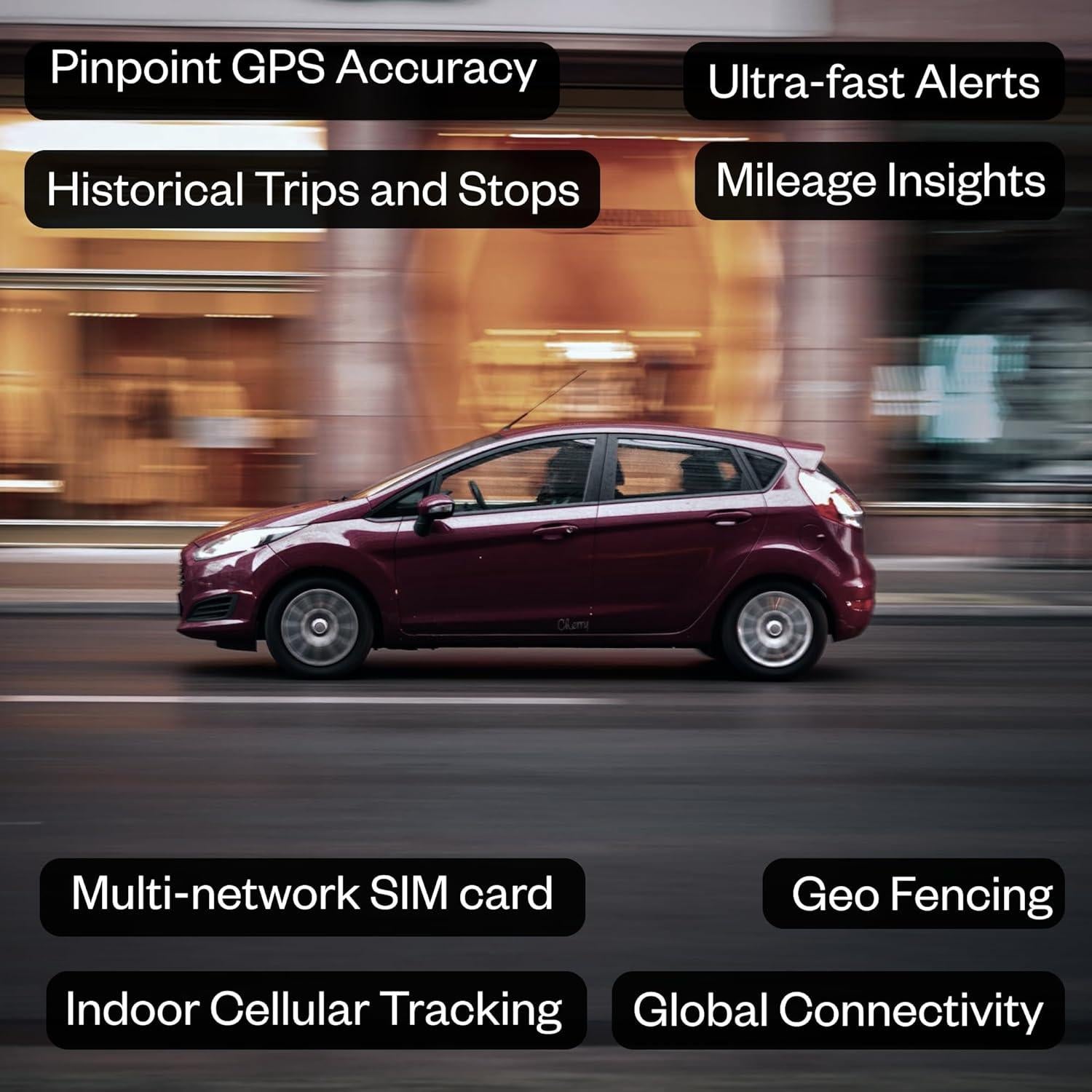 Rastreador GPS OBD Spy Tec Plug-In con 3 Meses de Suscripción