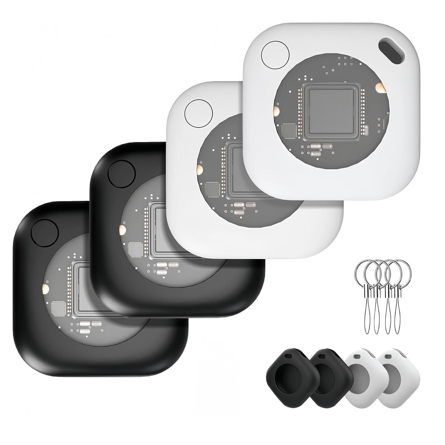 Etiquetas de Rastreo Aumix AT-F Bluetooth para iOS - Paquete de 4