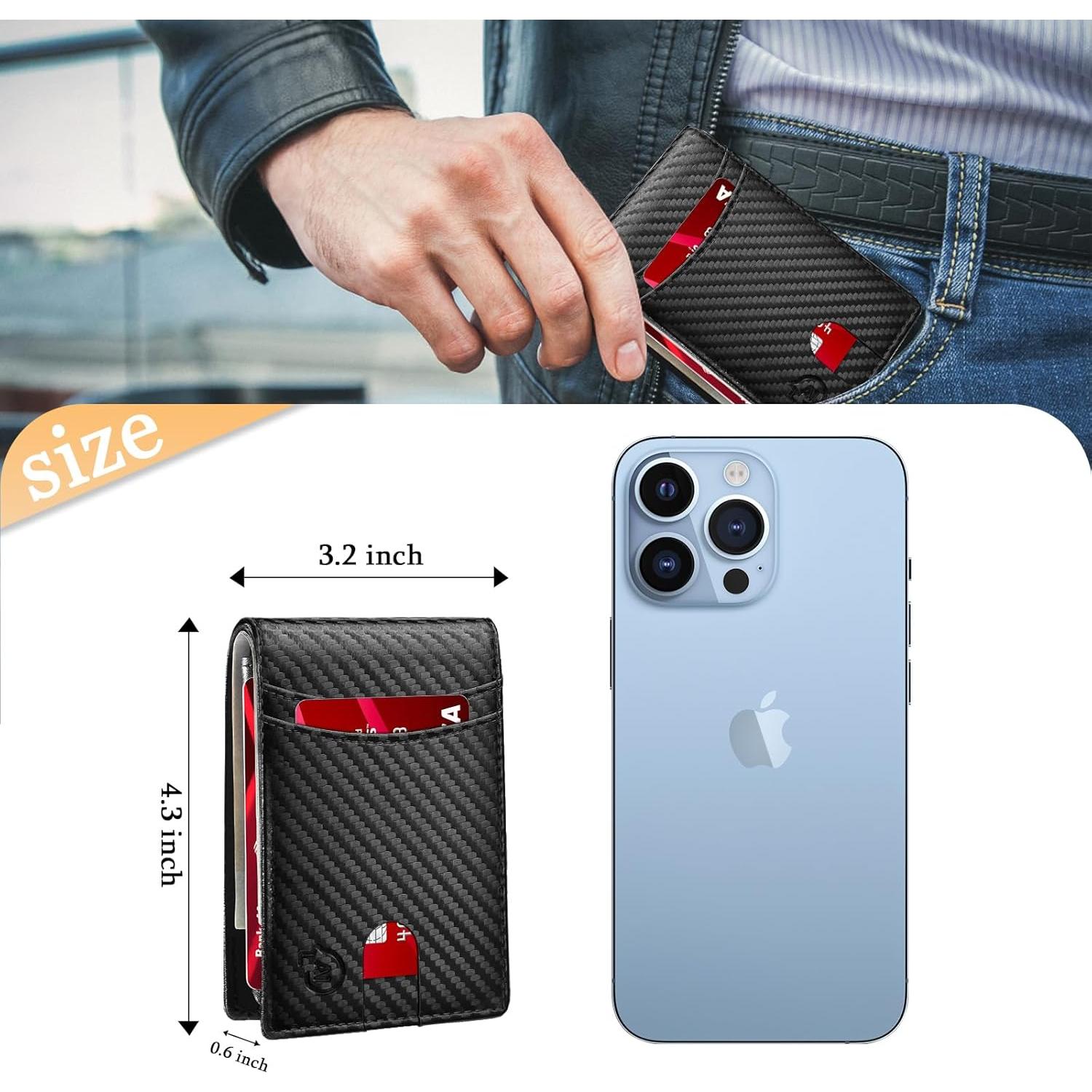 Billetera inteligente SAMRT CC con rastreador Bluetooth iOS