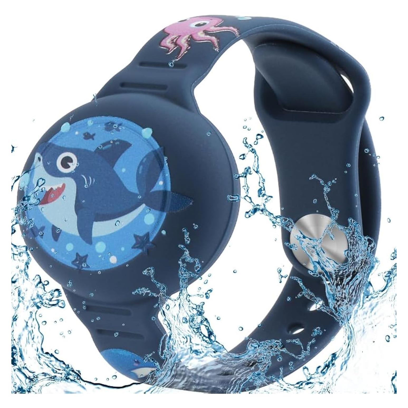 Pulsera Ajustable para AirTag Niños Genérico Tiburón