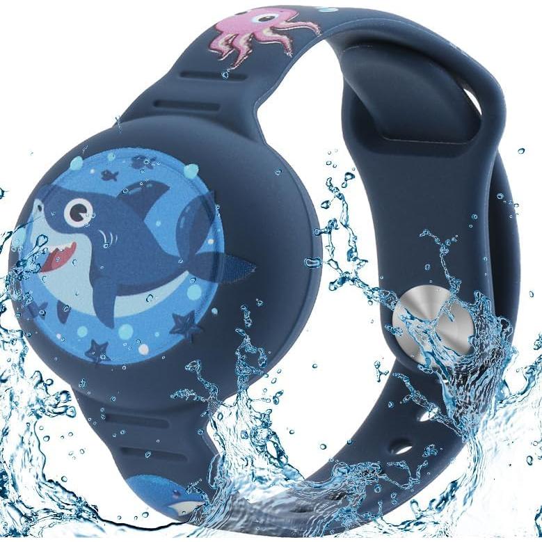 Pulsera Ajustable para AirTag Niños Genérico Tiburón