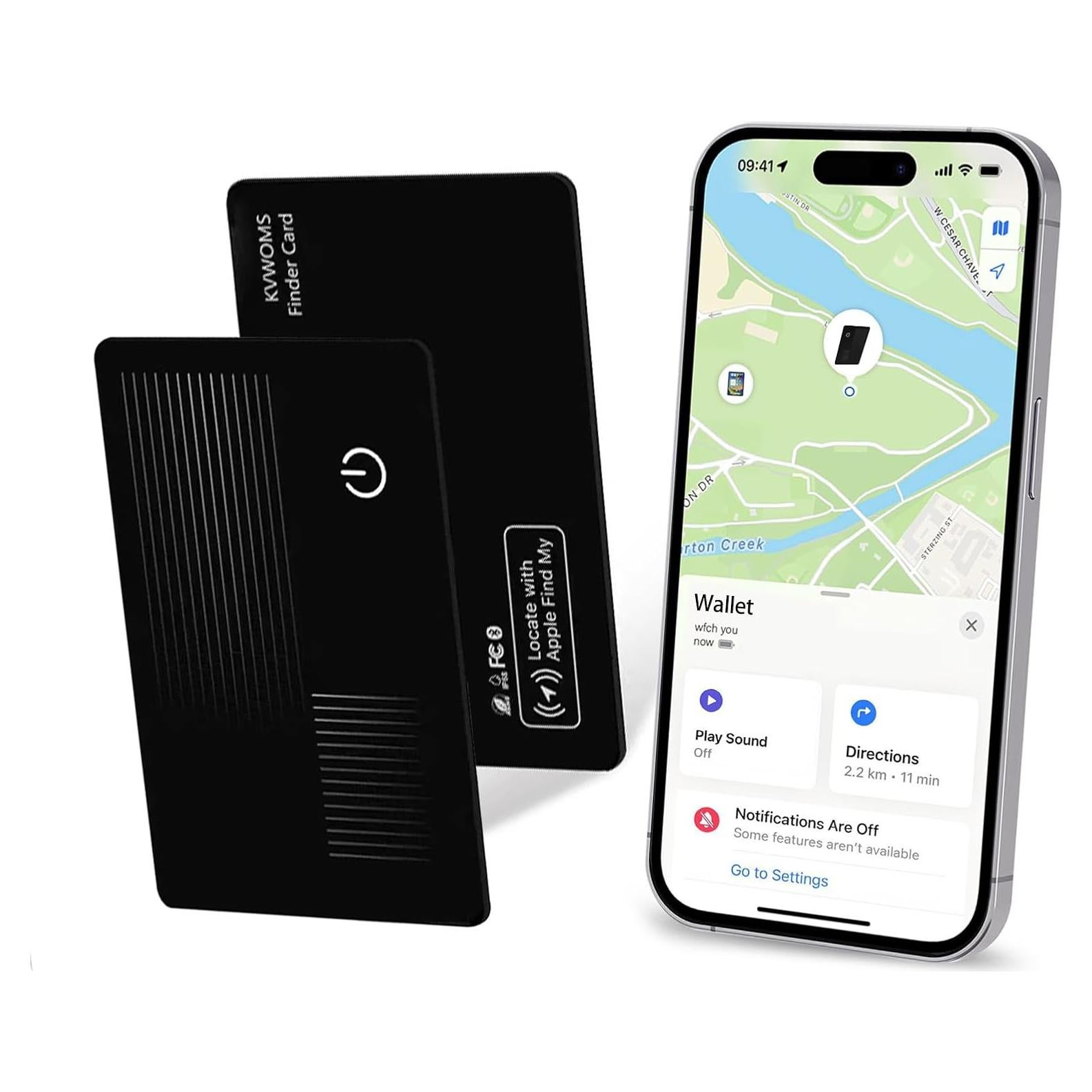 Tarjeta de Seguimiento YUNTENSUN para Apple Find My, IP68