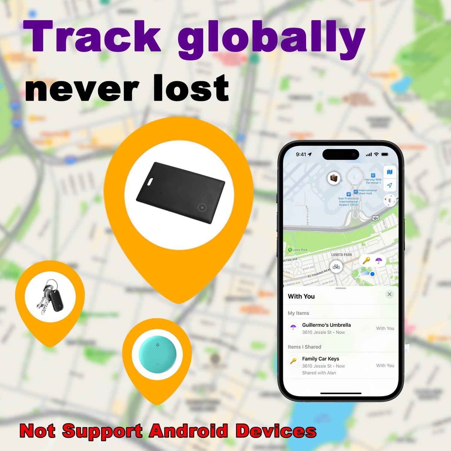 Tarjeta de Rastreo GPS XJQX para Cartera - Paquete de 2