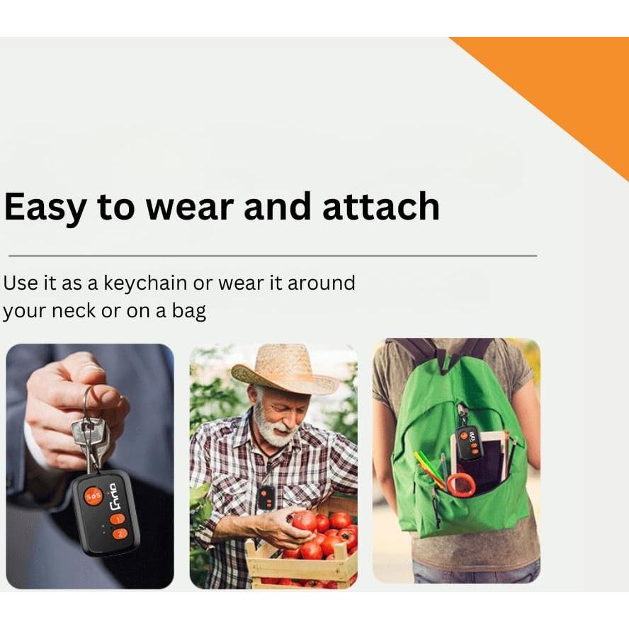 Rastreador GPS FONIE 4G para Personas Mayores con SOS