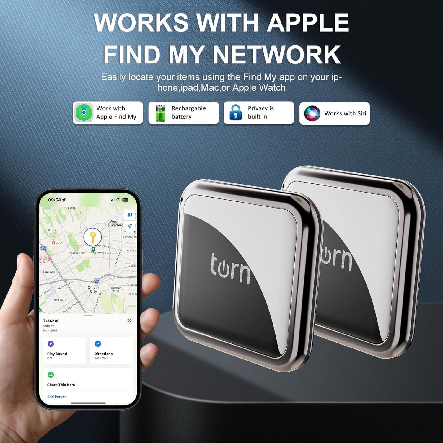 Rastreador GPS Smart LB para Apple Find My - Etiqueta Anti-Pérdida