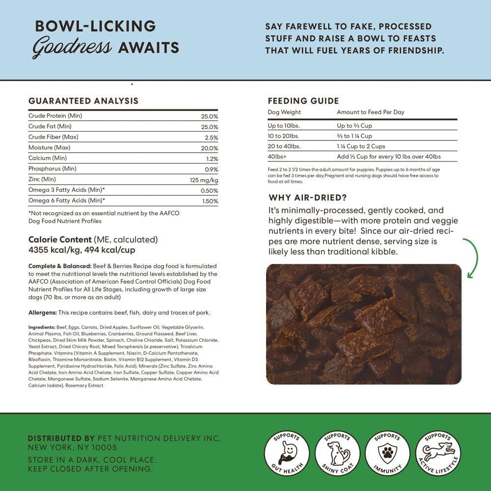 Comida para Perros Sin Granos La Mesa de Mascotas 0.45 kg