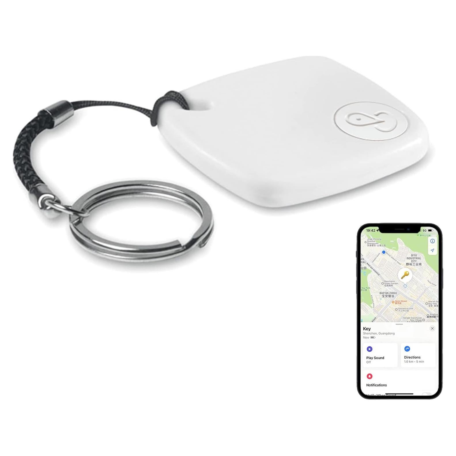 Rastreador Bluetooth SENCKIT S1 para Llaves y Objetos - Blanco