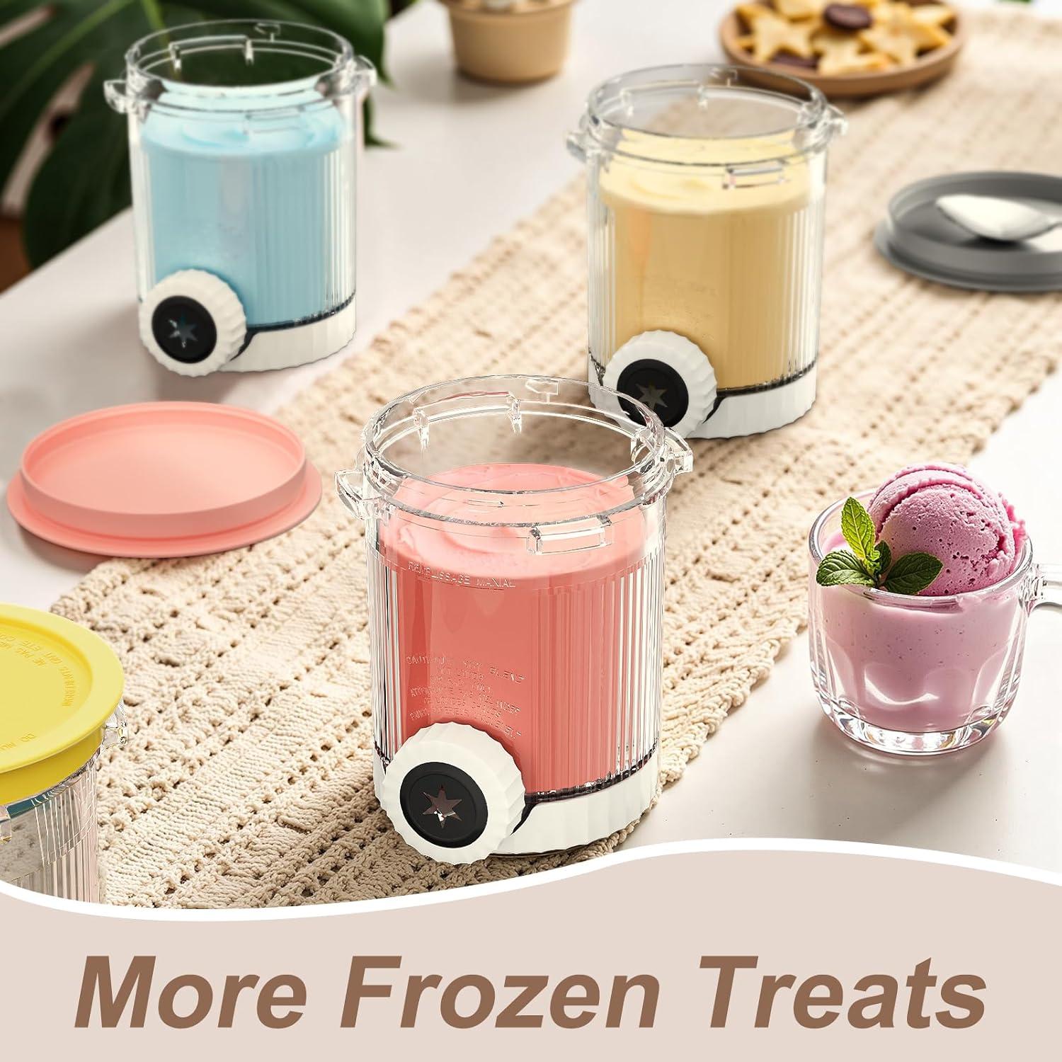 Pints y Tapas para Ninja Creami NC700 - 2 Paquete 16oz