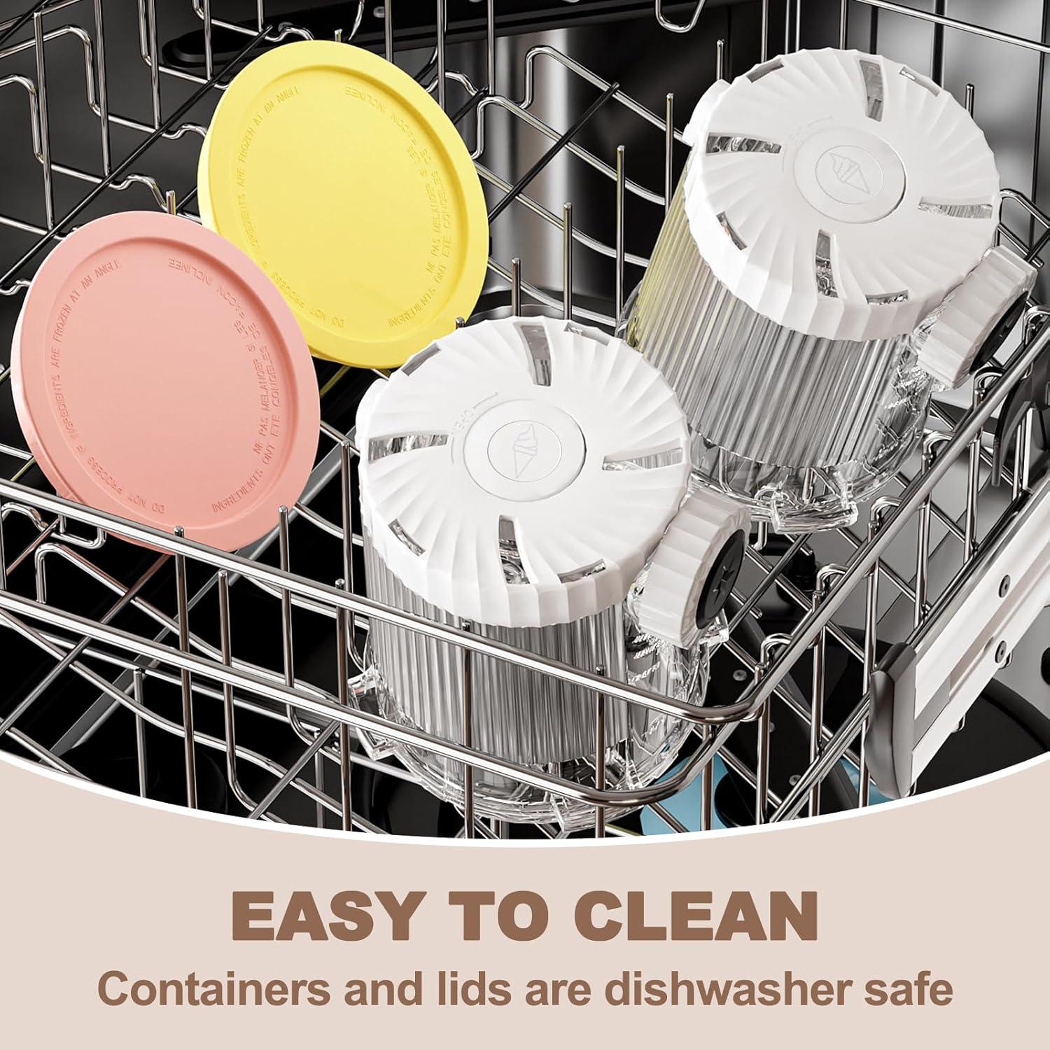 Pints y Tapas para Ninja Creami NC700 - 2 Paquete 16oz