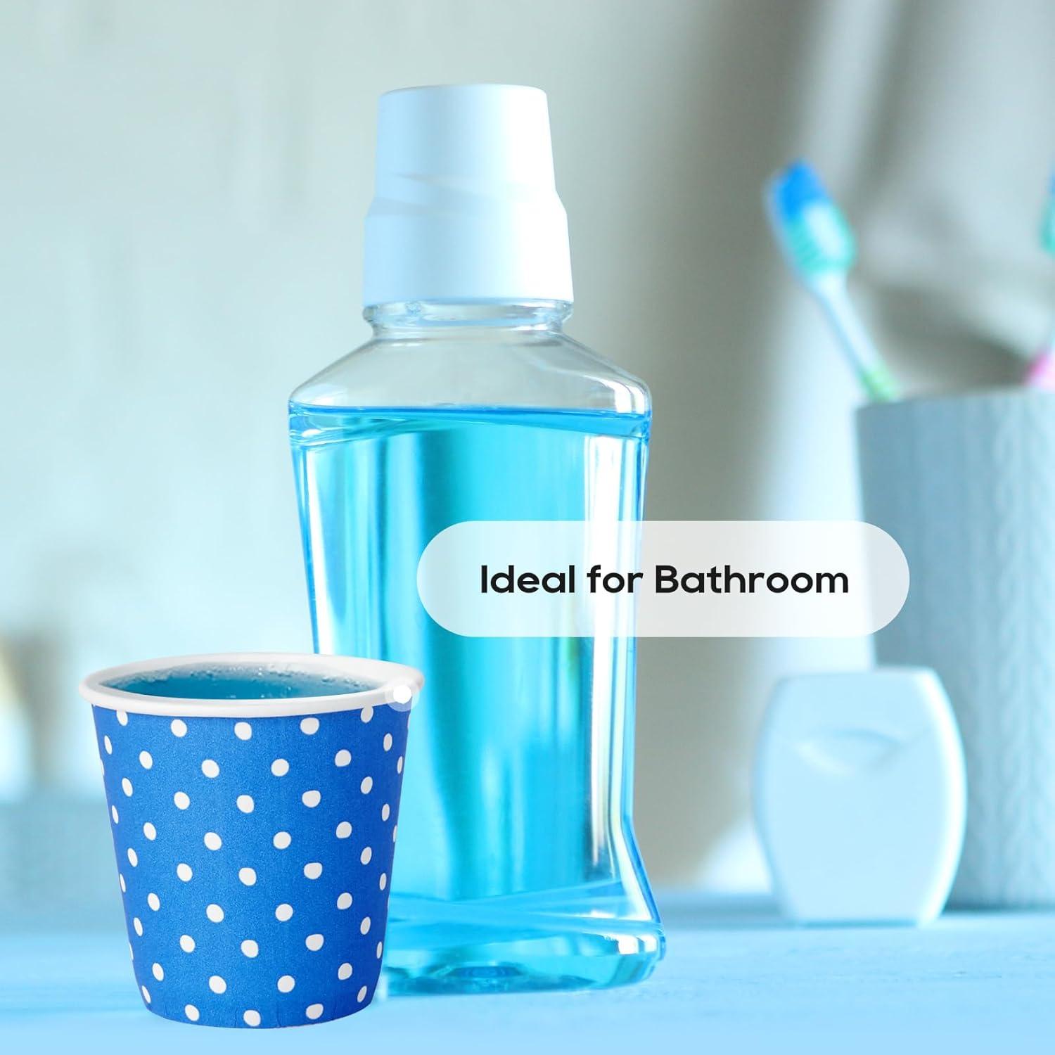 Vasos de Papel Desechables JOLLY PARTY 300 Unidades 90 ml