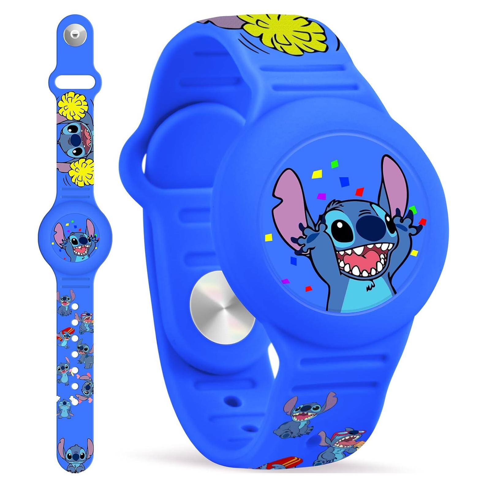 Funda Impermeable para AirTag SlyCroko Niños Azul