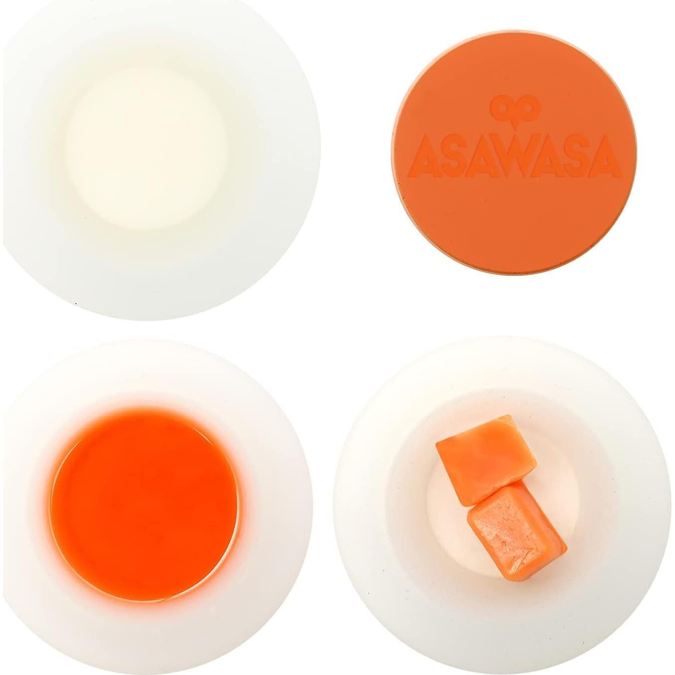 Forros de Silicona Reutilizables ASAWASA 6 Pcs 6.3 cm