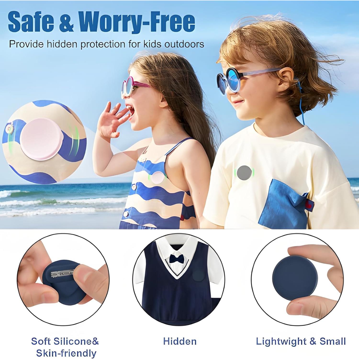 Funda Oculta para AirTag Bottle Beat - Paquete de 4, Seguridad Niños