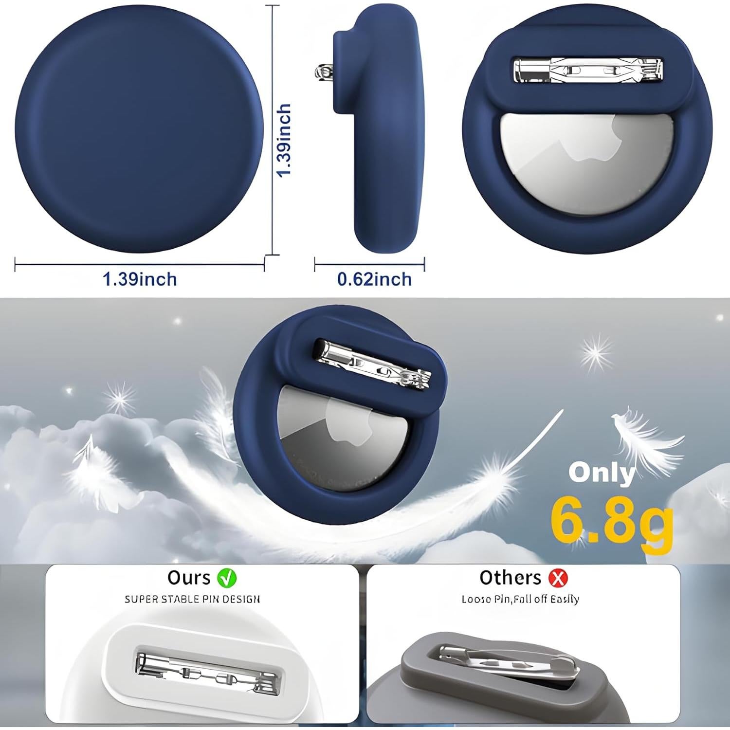 Funda Oculta para AirTag Bottle Beat - Paquete de 4, Seguridad Niños