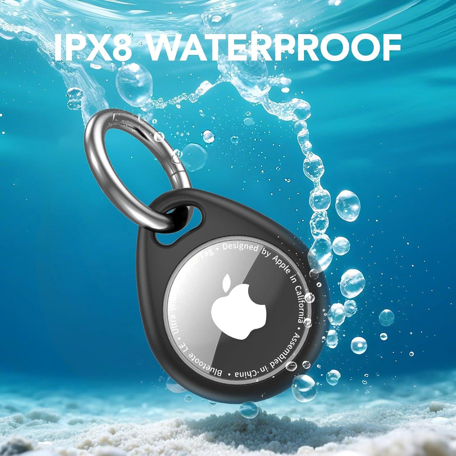 4 Fundas Ultra-Finas Natyos para Apple AirTag - Impermeables