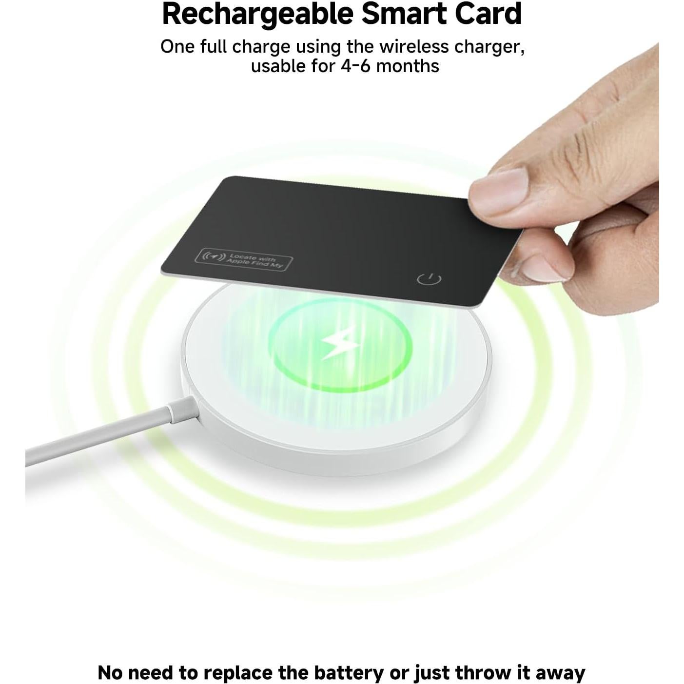 2 Tarjetas Localizadoras JTD para Cartera - Bluetooth IP68