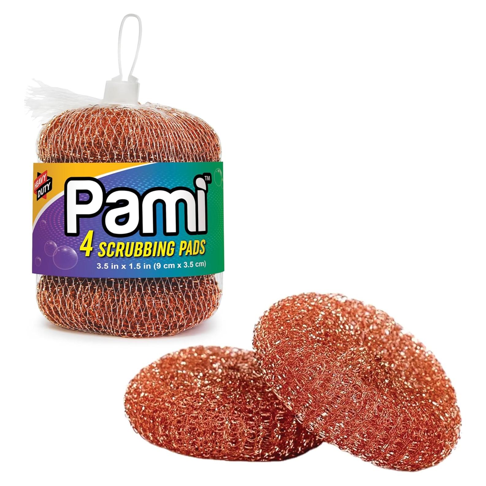 Estropajos de Cobre PAMI - 4 Almohadillas Reutilizables