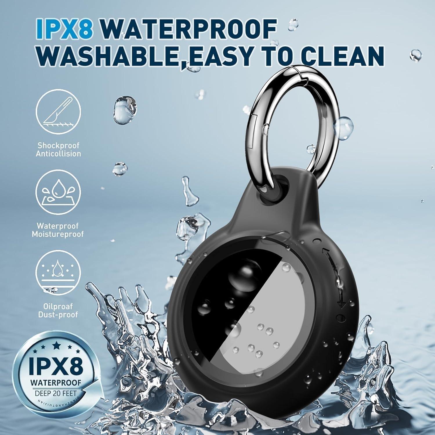 Paquete de 4 Fundas Impermeables para AirTag MOLOSLEEVE