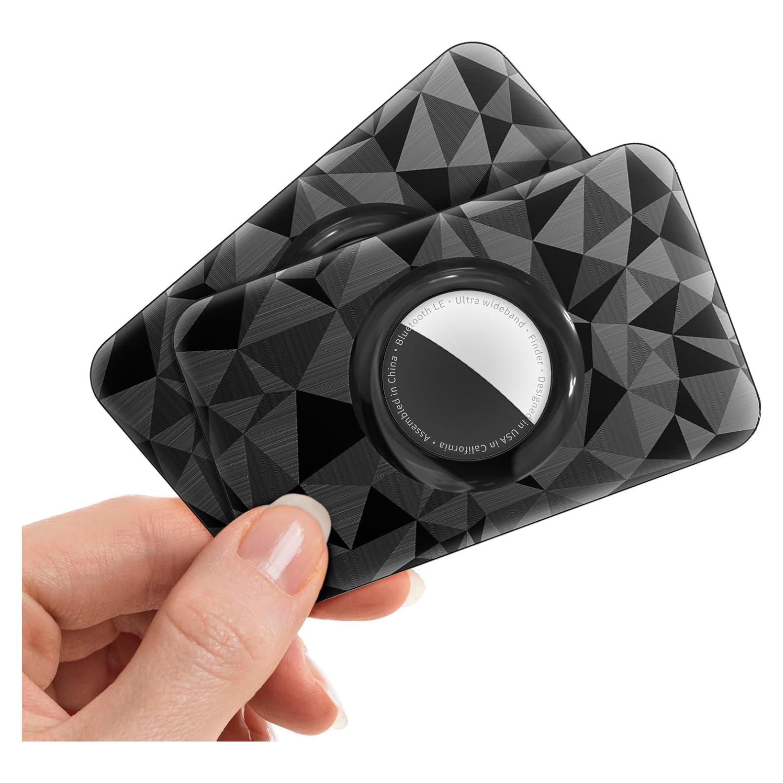 Soporte de Billetera para AirTag HATALKIN Ultra Delgado - 2 Piezas