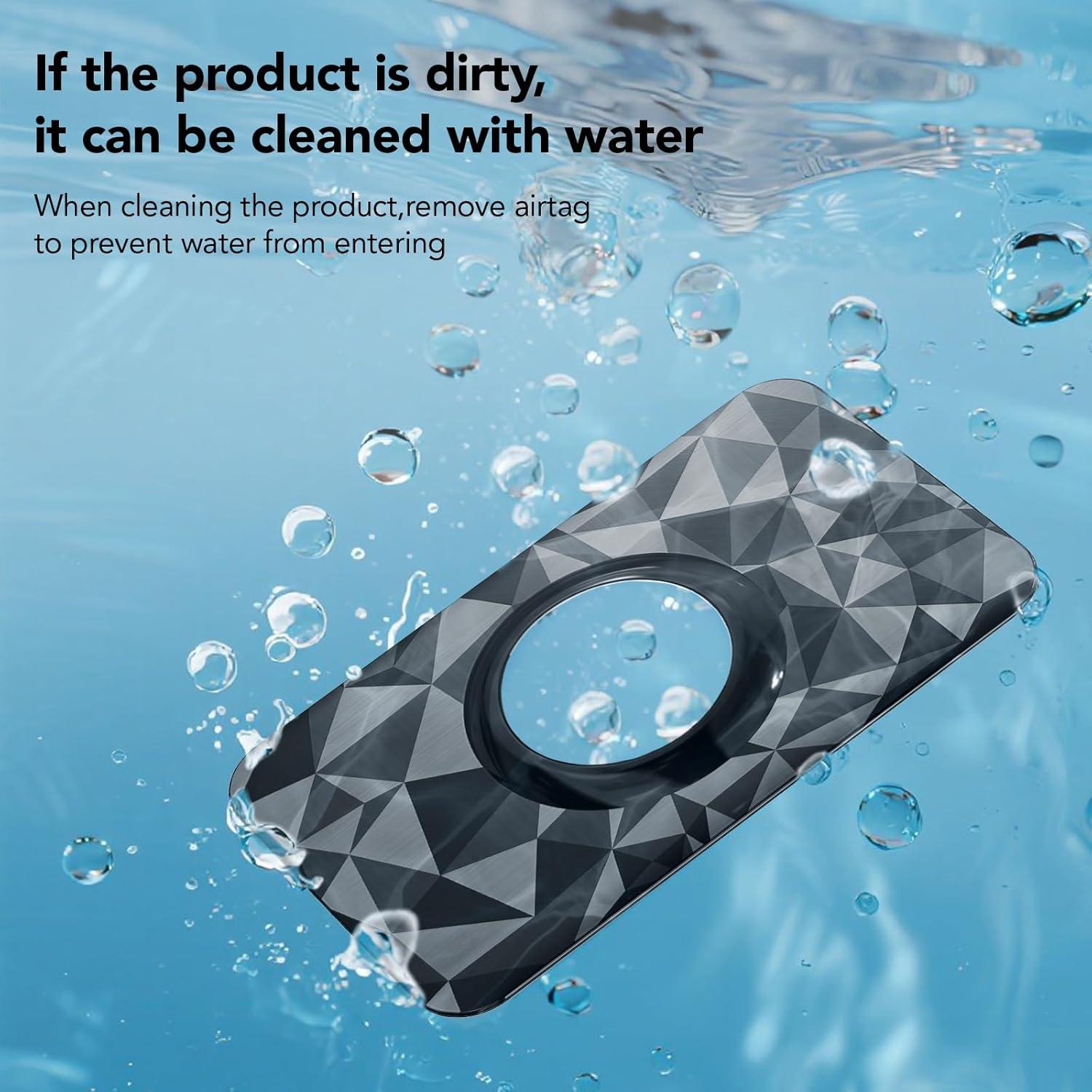 Soporte de Billetera para AirTag HATALKIN Ultra Delgado - 2 Piezas