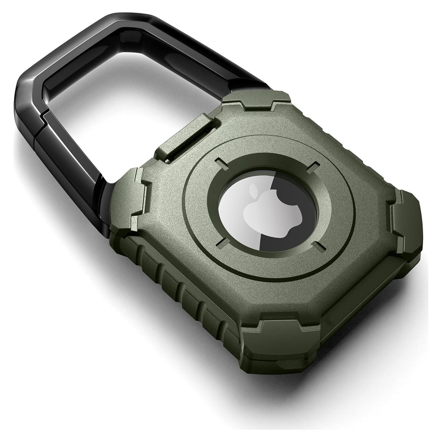 Funda DEXNOR para Apple AirTag Verde, a Prueba de Golpes