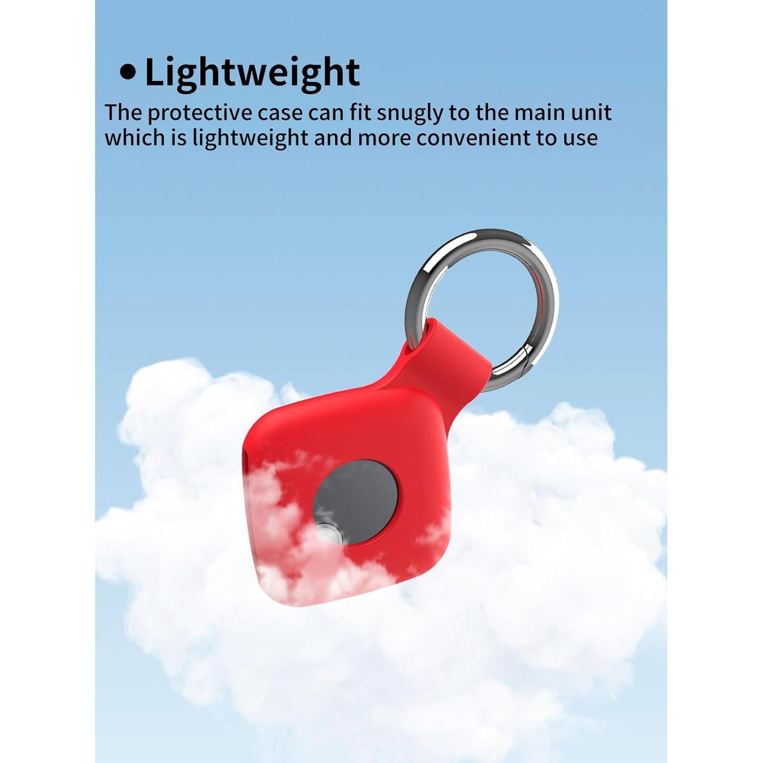 Funda Protectora Silicona UYRUREL para Ajblg Air Tags - Antideslizante