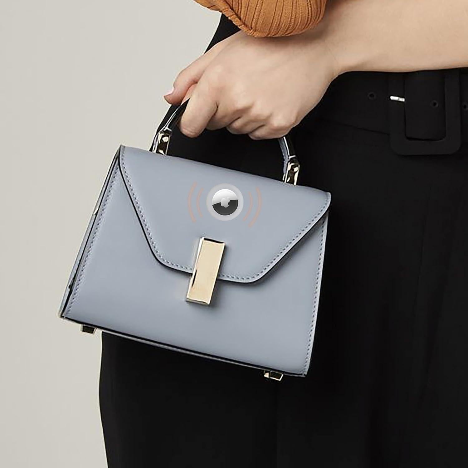 Funda de Silicona para Airtag Umvitendt con Adhesivo 3M