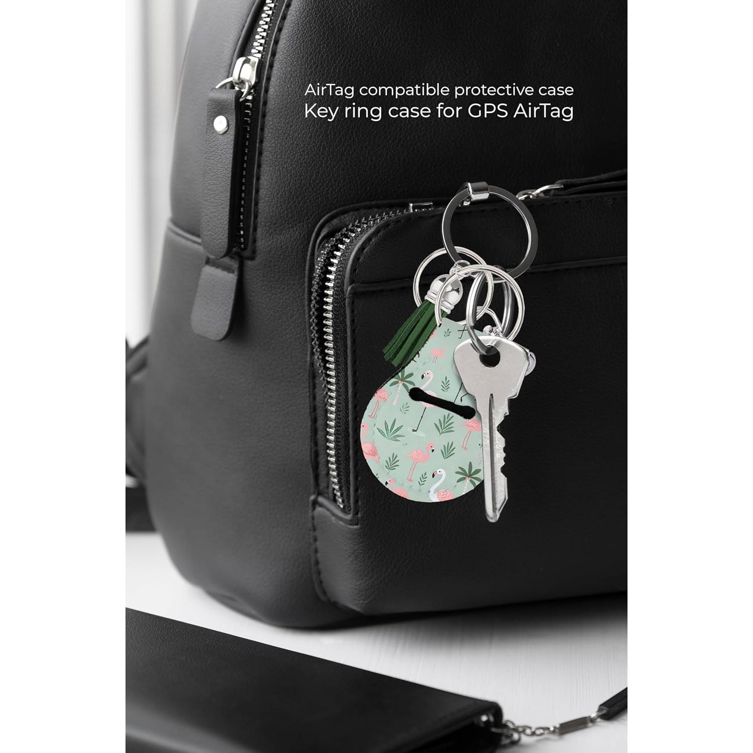 Funda de Neopreno Flamingo para AirTag - Protección y Estilo