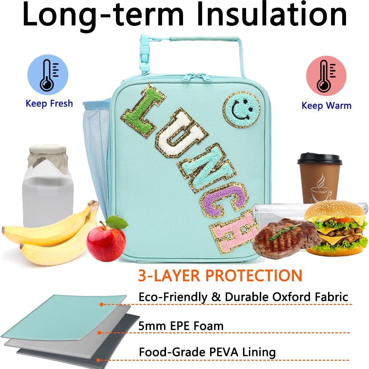 Bolsa de Almuerzo Aislada GYEUKHAM Verde Bebé 5.3L