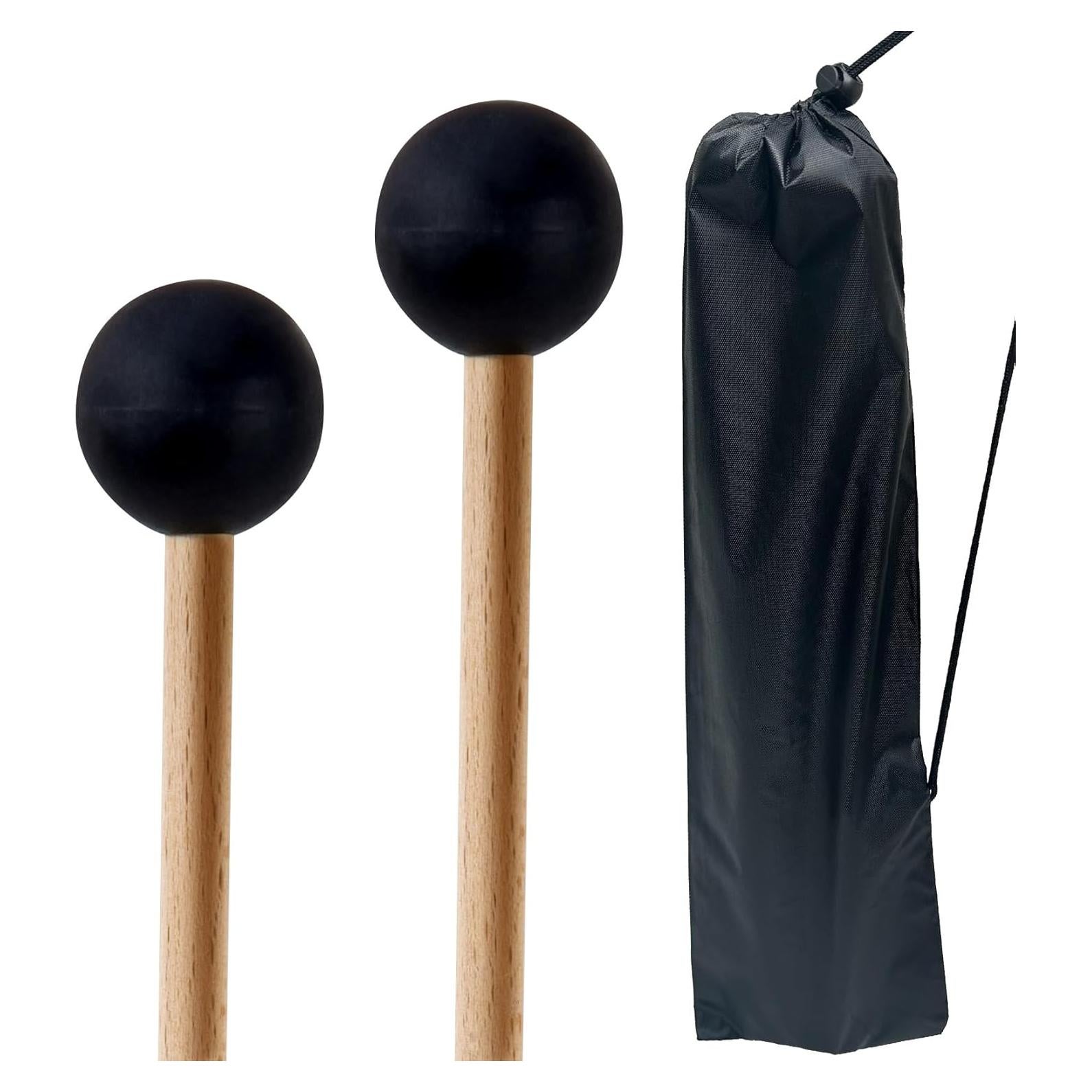 Mazos de Goma 15 cm Gdwsm-1 con Bolsa para Percusión