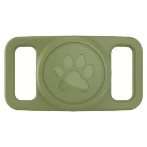 Soporte Antipérdida para Air Tag MCT PETS Verde Militar