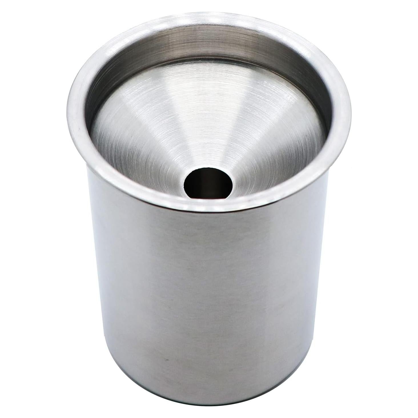 Cenicero de coche JXQGQ con tapa a prueba de olores 8 cm