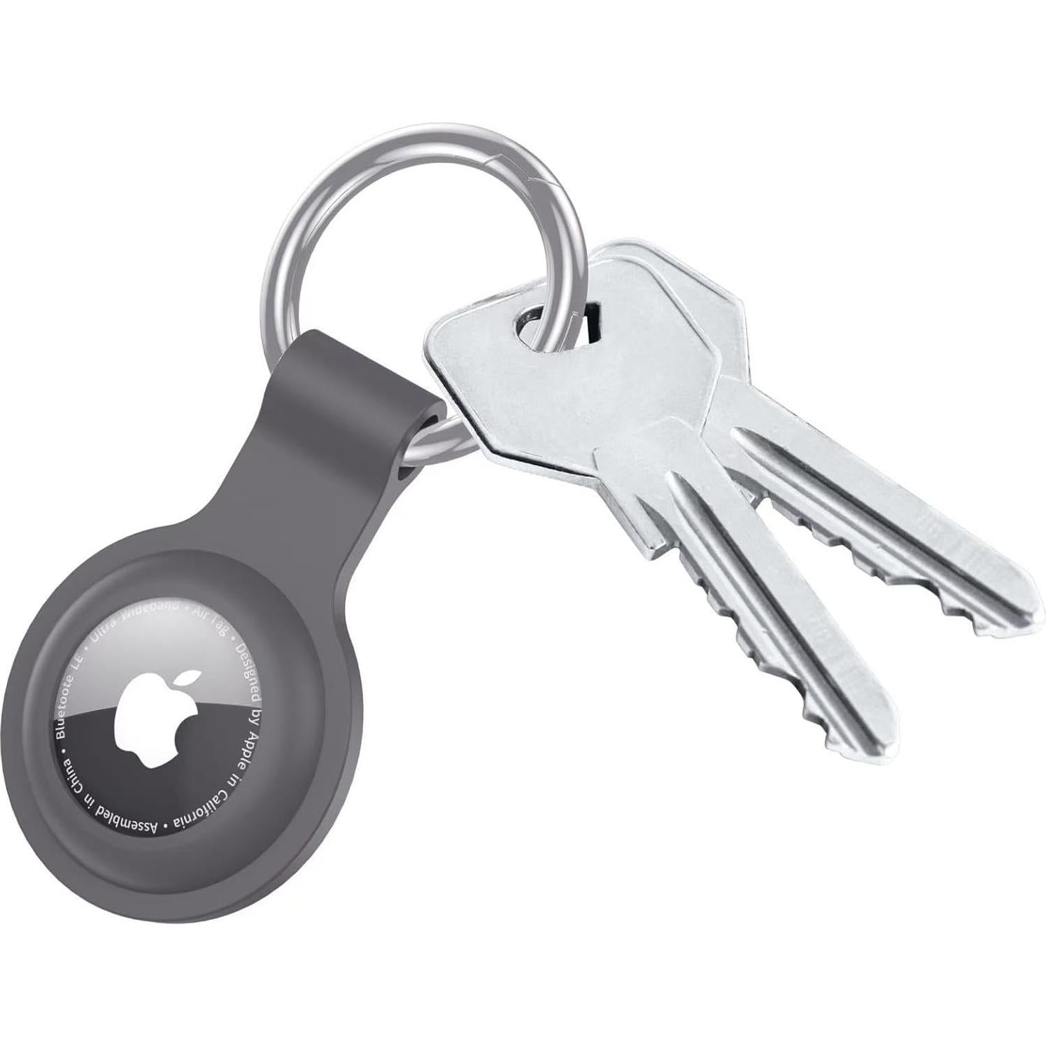 Soporte para AirTag Shiningwell 4 Colores Silicona Protectora