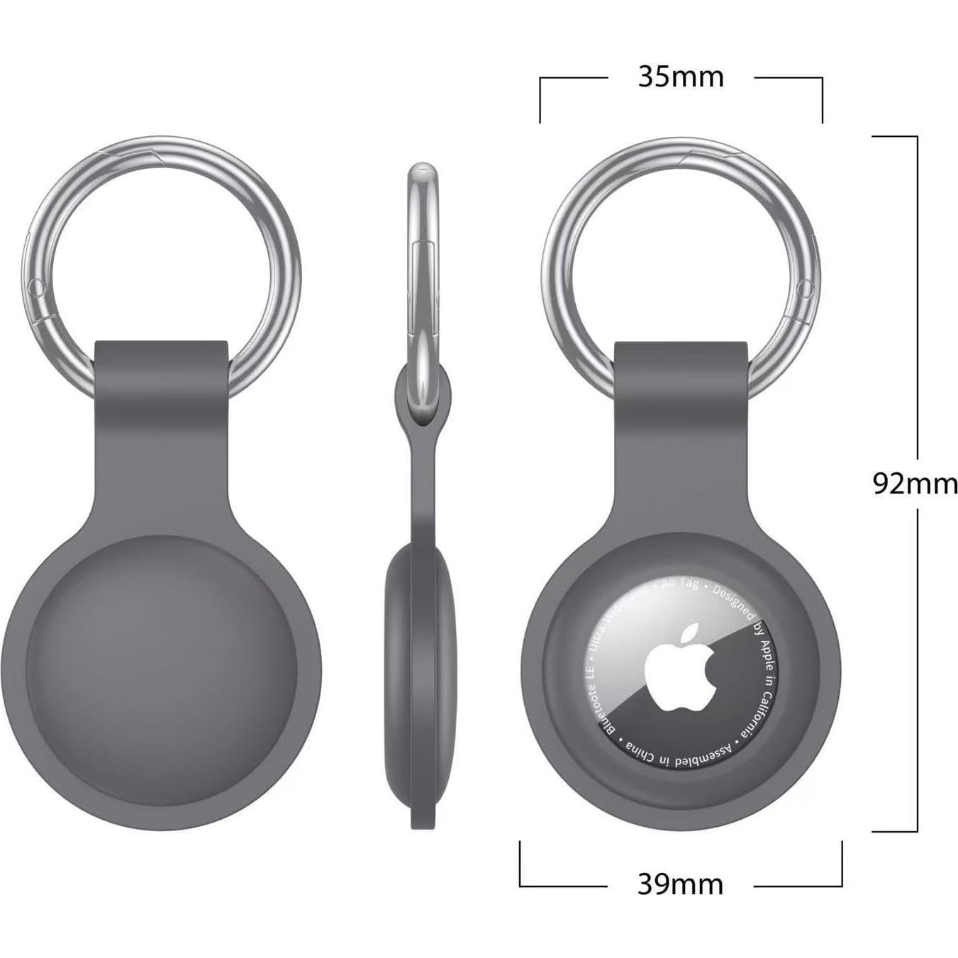 Soporte para AirTag Shiningwell 4 Colores Silicona Protectora