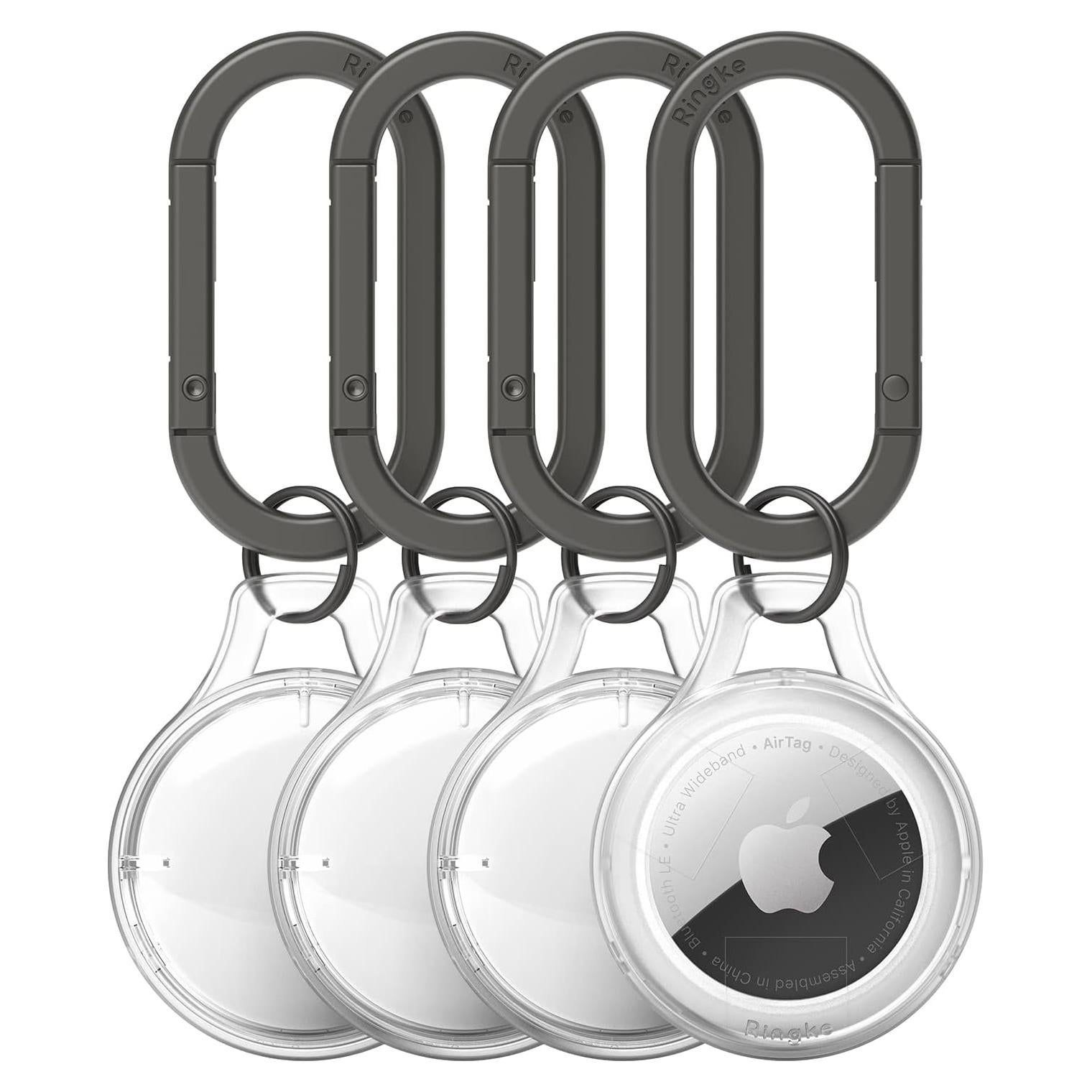 Funda Protectora Ringke Slim para AirTag - Transparente 4 Pzas