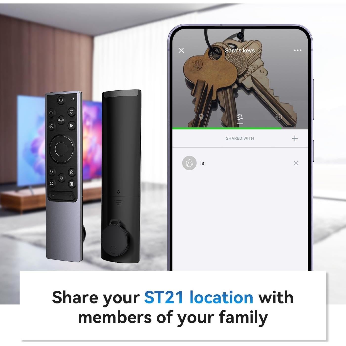 Rastreador Bluetooth SwiftFinder ST21 para Llaves y Teléfonos