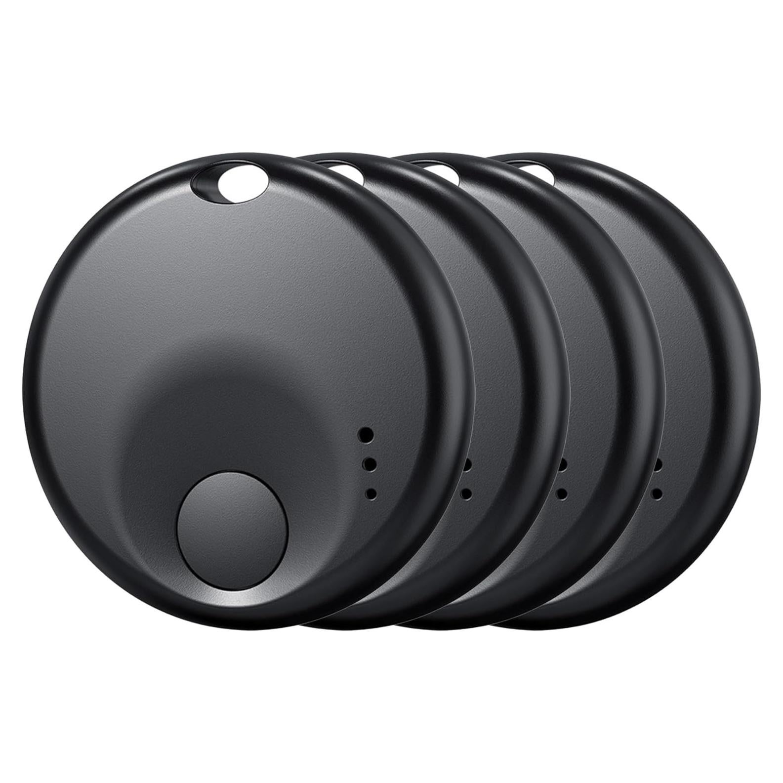 Tracker Bluetooth Inteligente Genérico - Paquete de 4 Negro