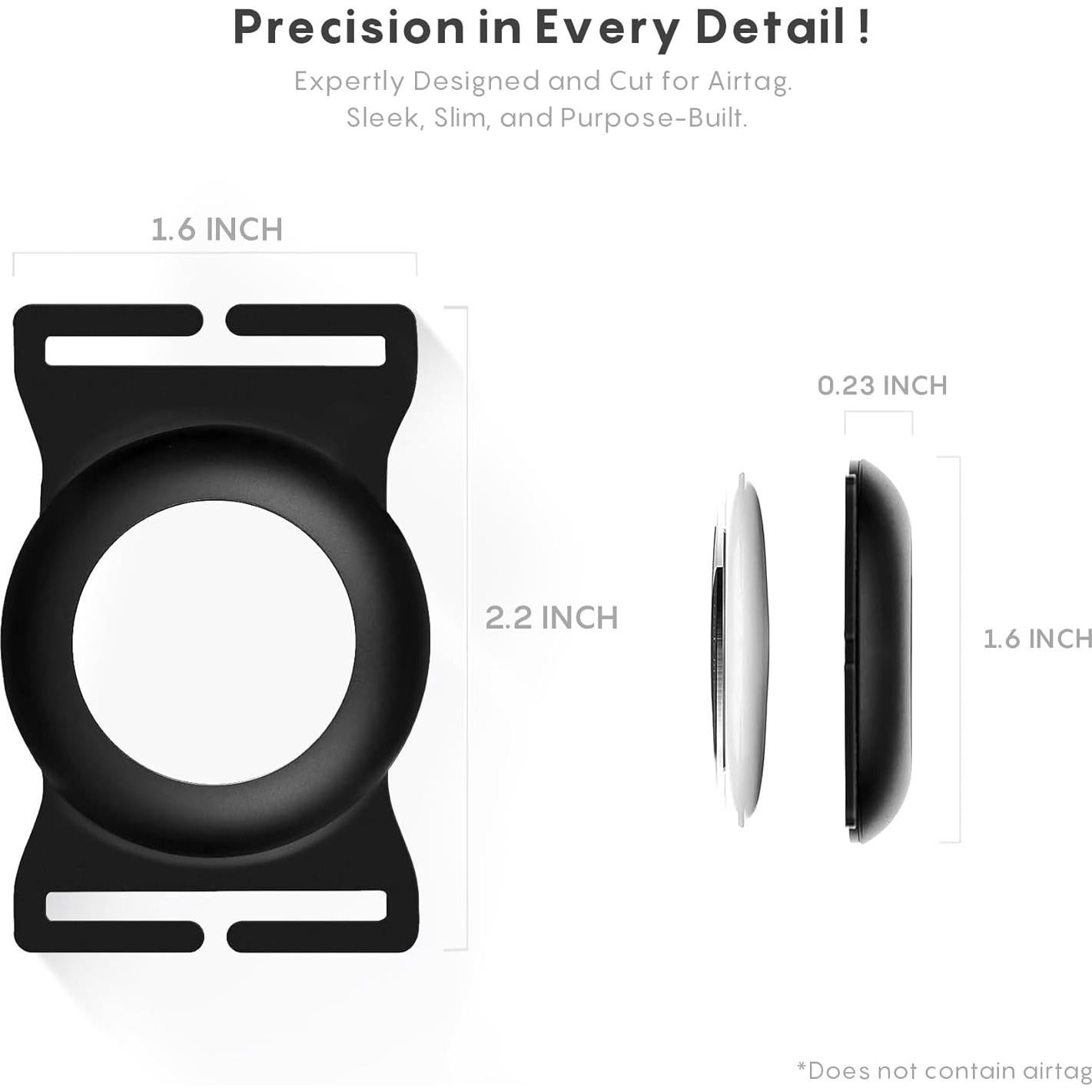 Soporte para AirTag Ridge Wallet - Funda Aluminio Slim RFID