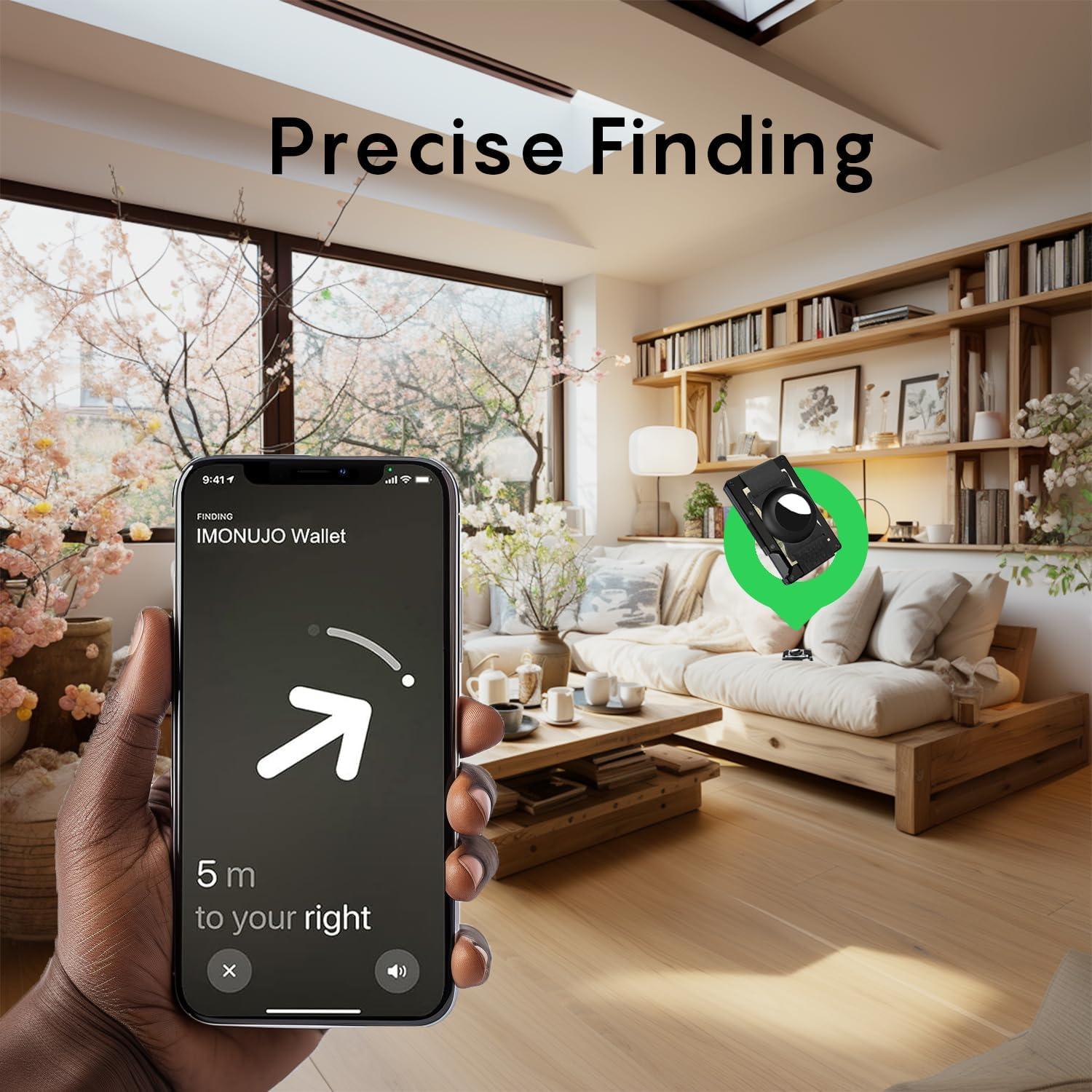 Soporte para AirTag Ridge Wallet - Funda Aluminio Slim RFID