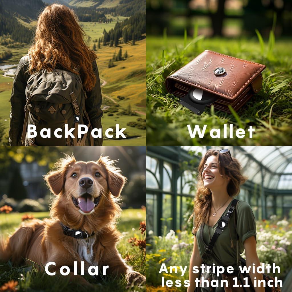 Soporte para AirTag Ridge Wallet - Funda Aluminio Slim RFID