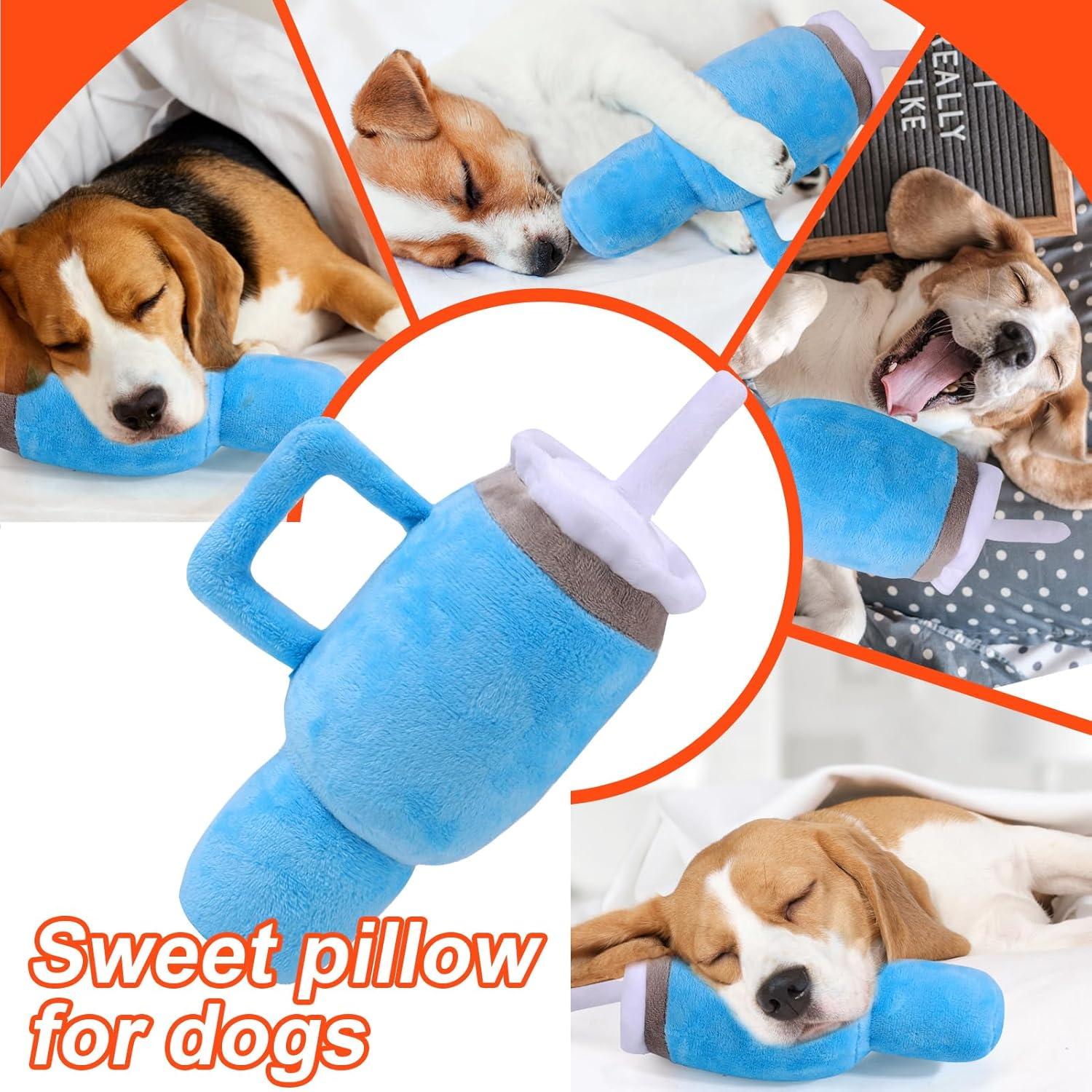 Juguete para Perros BABORUI Taza Squeaky Azul 2.54cm