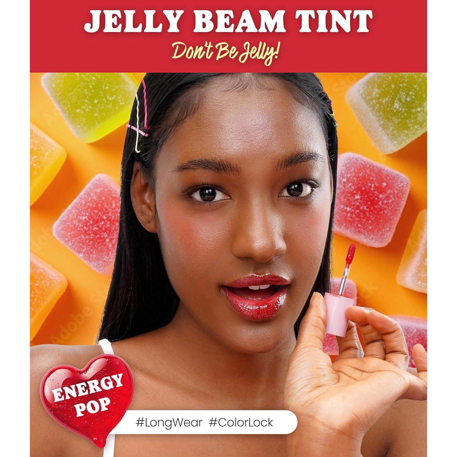 Tinte de Gel para Labios Coco Cosmetics - Explosión de Energía, 1.98 g