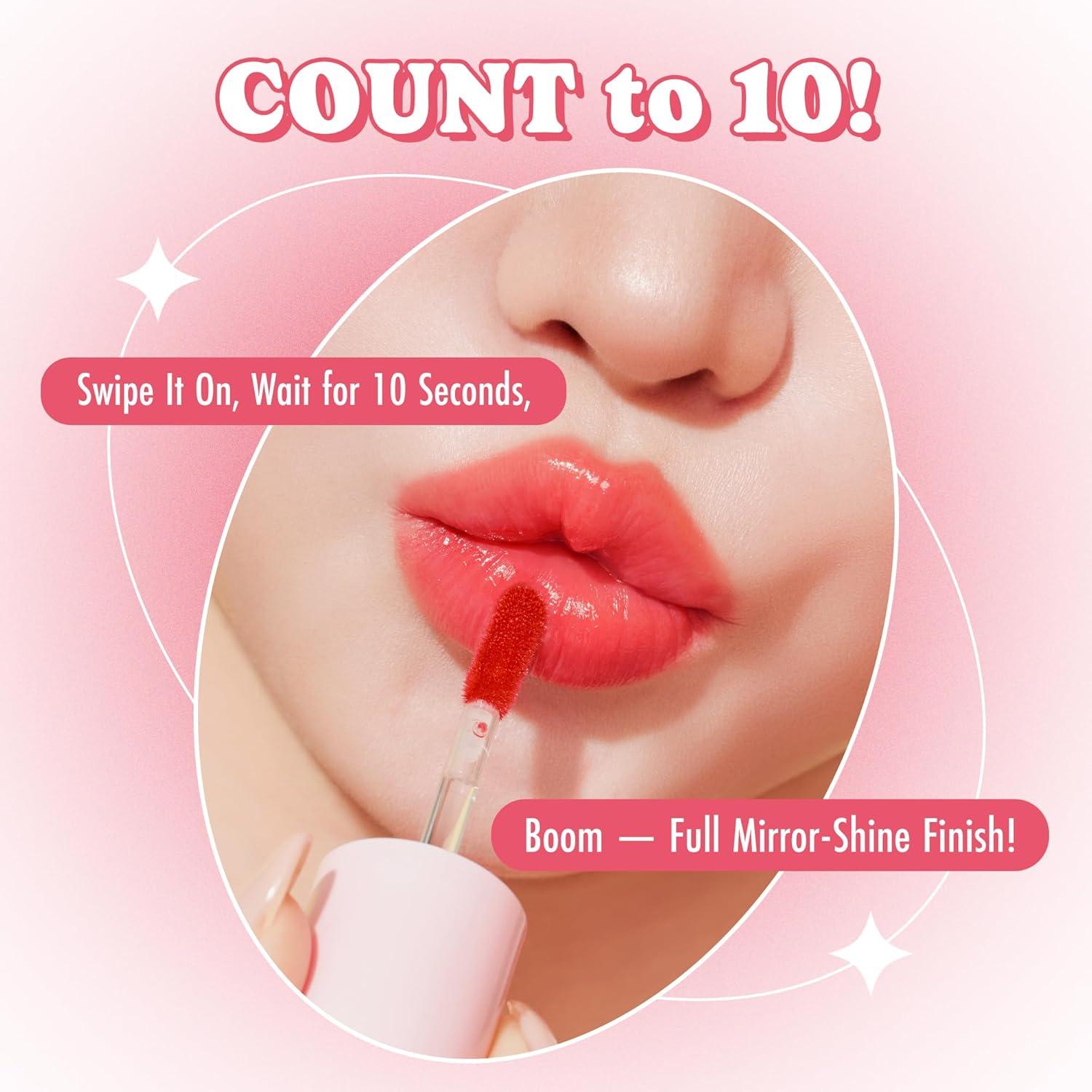 Tinte de Gel para Labios Coco Cosmetics - Explosión de Energía, 1.98 g