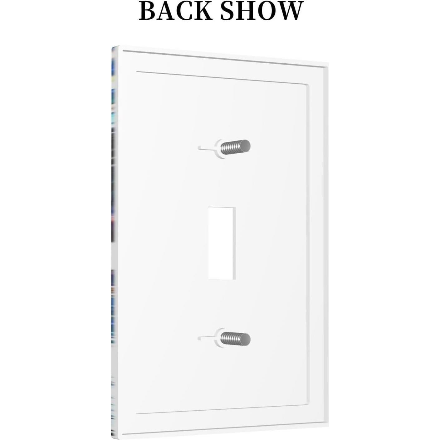 Placa de Interruptor Decorativa JIEXUTE Astronauta 1 Gang