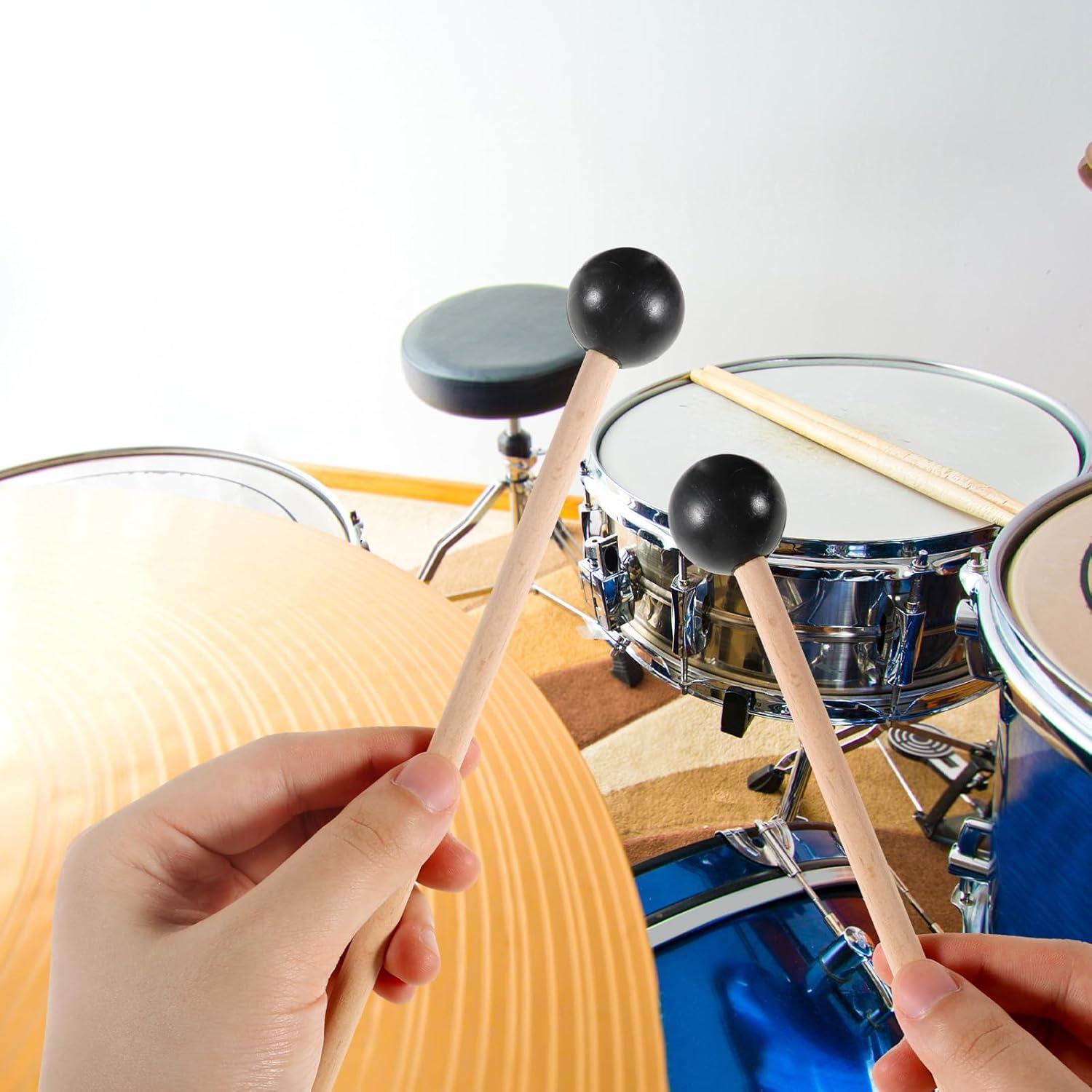 Conjunto de 4 Martillos de Percusión de Goma para Niños