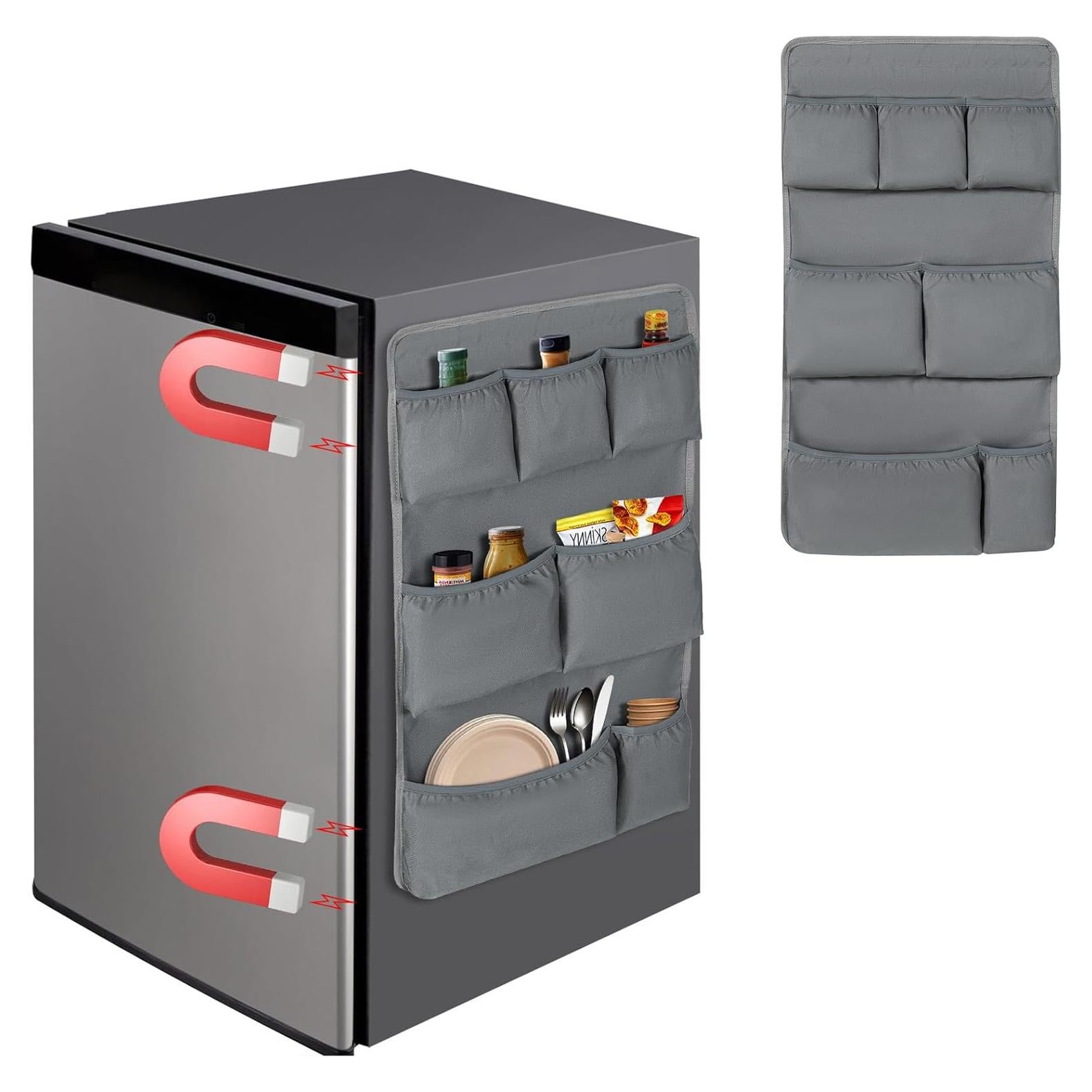 Organizador Magnético para Mini Nevera WOMACO - M-Gris, 1 Paquete