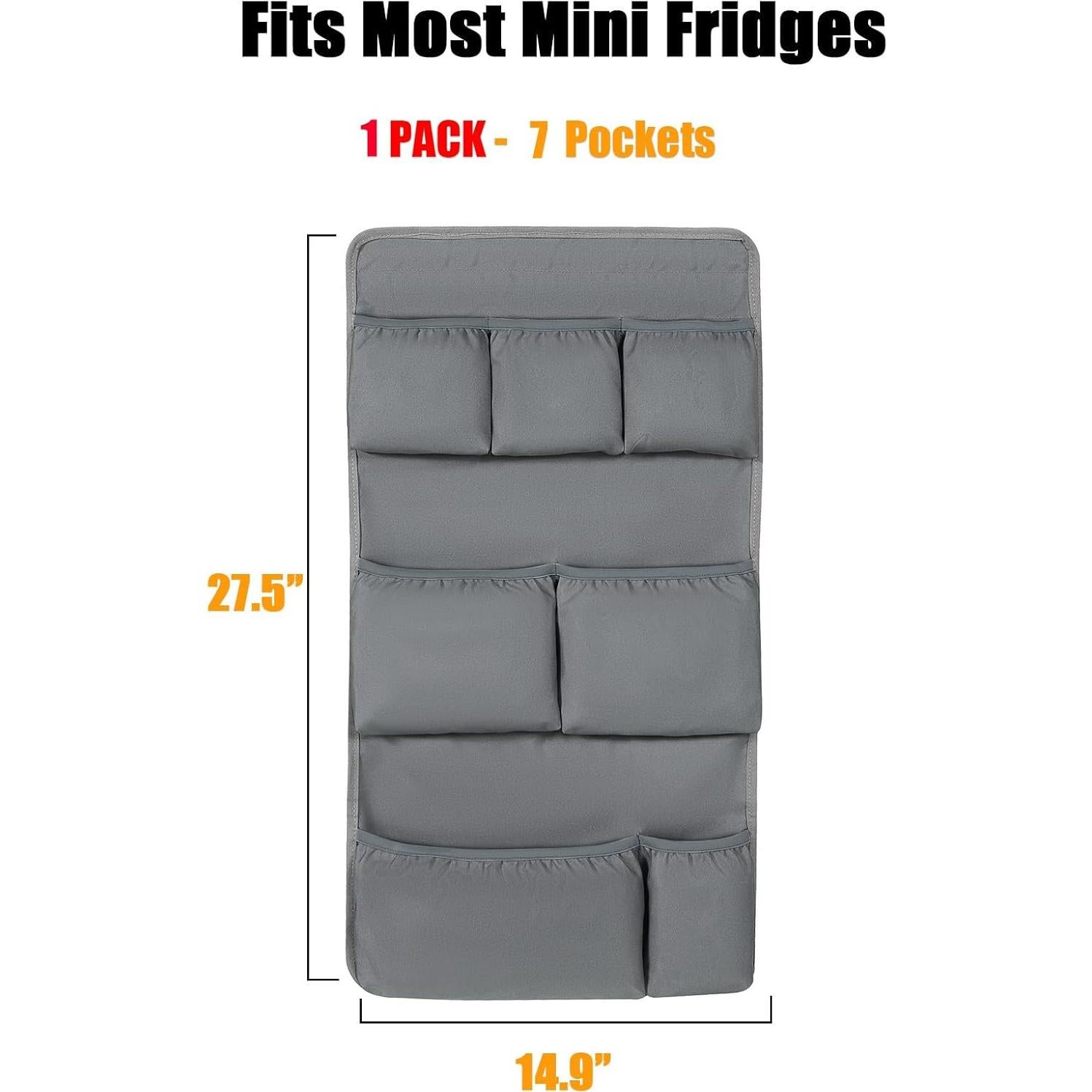 Organizador Magnético para Mini Nevera WOMACO - M-Gris, 1 Paquete