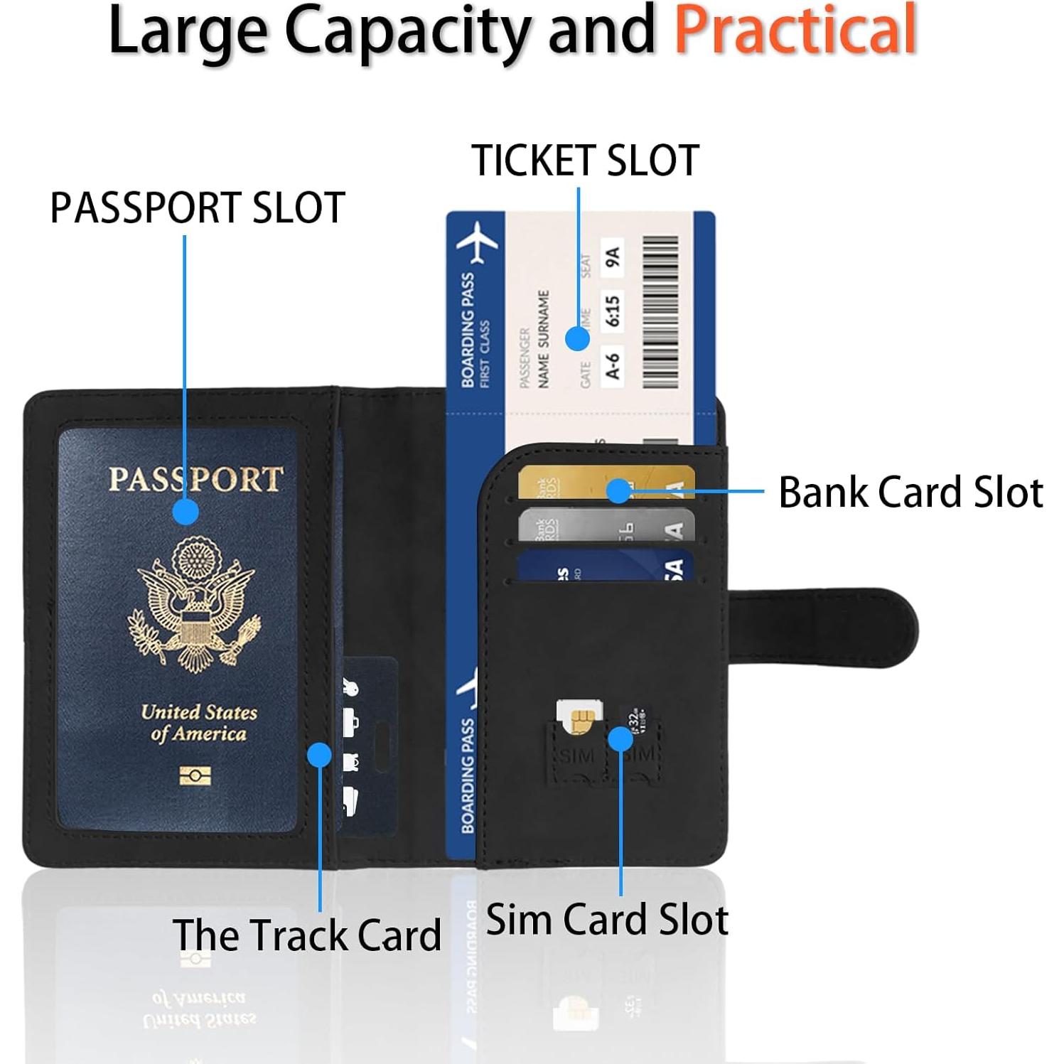 Tarjeta Inteligente de Seguimiento Rich&Ray con Soporte Negro